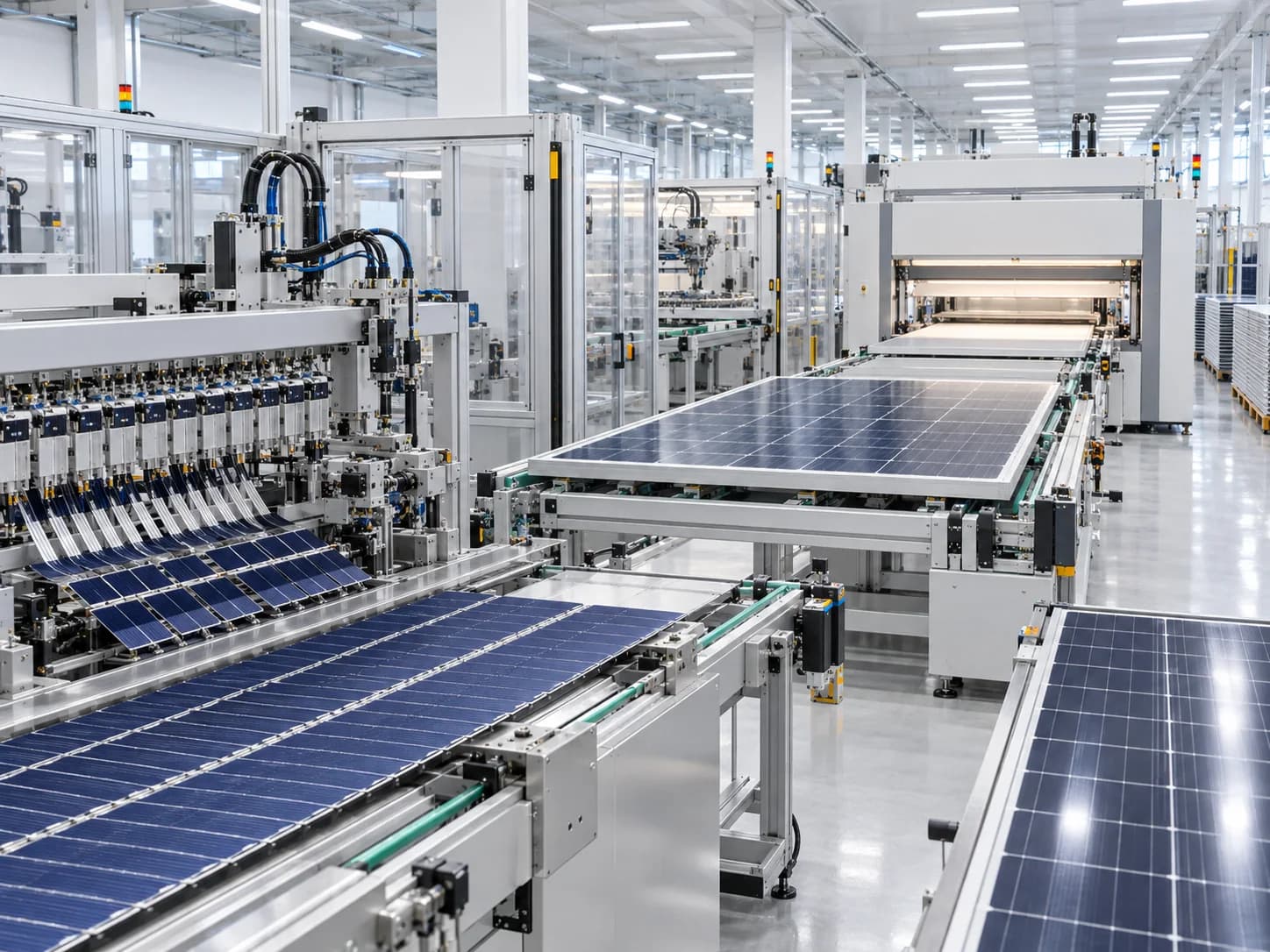 Solarious solar module manufacturing line